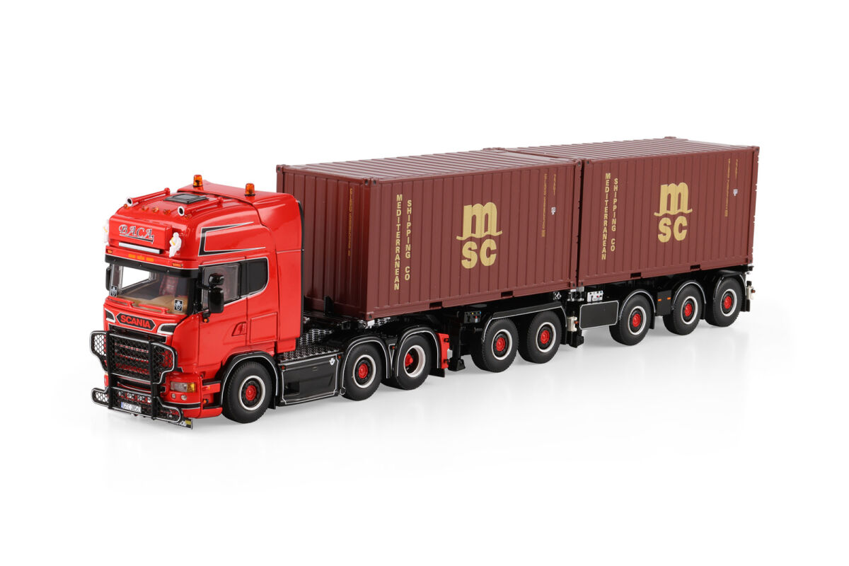 Baca Letty BACA; SCANIA R6 TOPLINE 6X2 TWIN STEER 2 | WSI Models