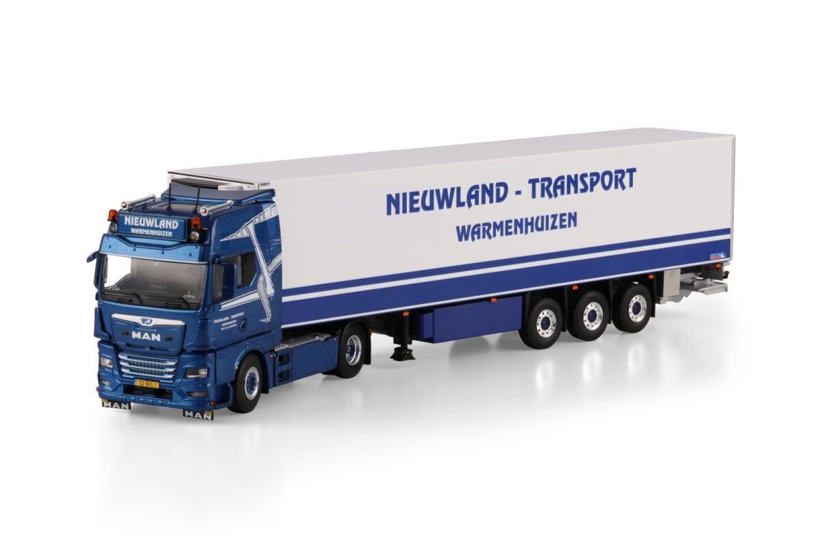Nieuwland; MAN TGX GX 4X2 REEFER TRAILER | WSI Models