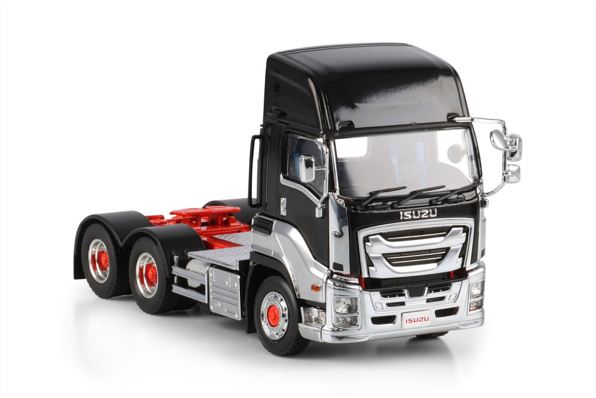 WSI 1/50 ISUZU GIGA HIGHROOF 6x4 ブラック ISUZU; GIGA FULL-CAB HIGHROOF BLACK | WSI Models
