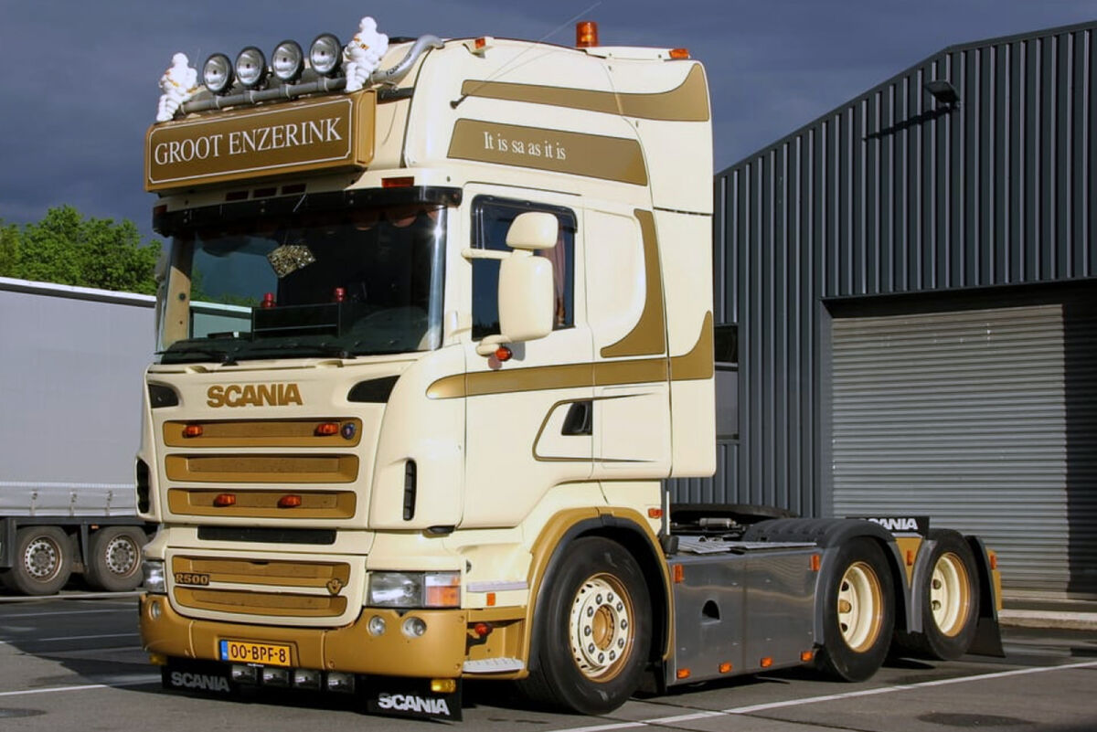 Groot Enzerink;SCANIA R5 TOPLINE 6X2 TA | WSI Models
