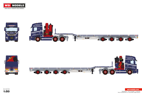 Vindelsbaek; SCANIA R HIGHLINE CR20H 6X2 | WSI Models