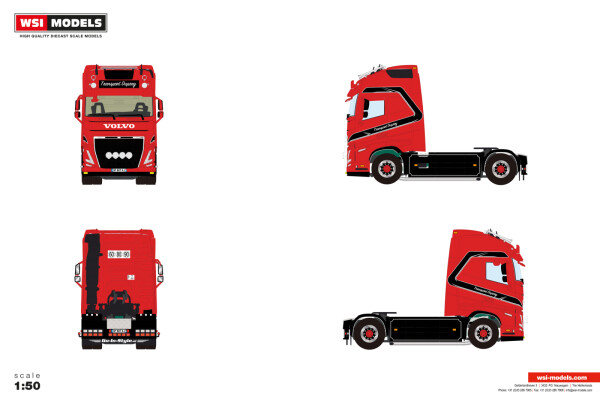 TPS Duprey; VOLVO FH5 GLOBETROTTER XL 4X | WSI Models
