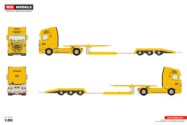 Revi; SCANIA R HIGHLINE CR20H 4X2 TRUCK | WSI Models