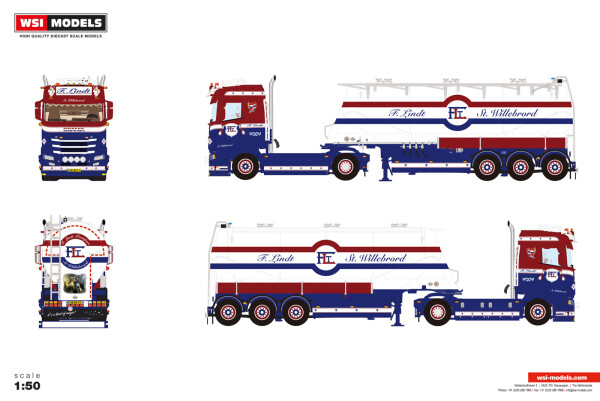 F. Lindt; SCANIA S NORMAL CS20N 4X2 BULK | WSI Models