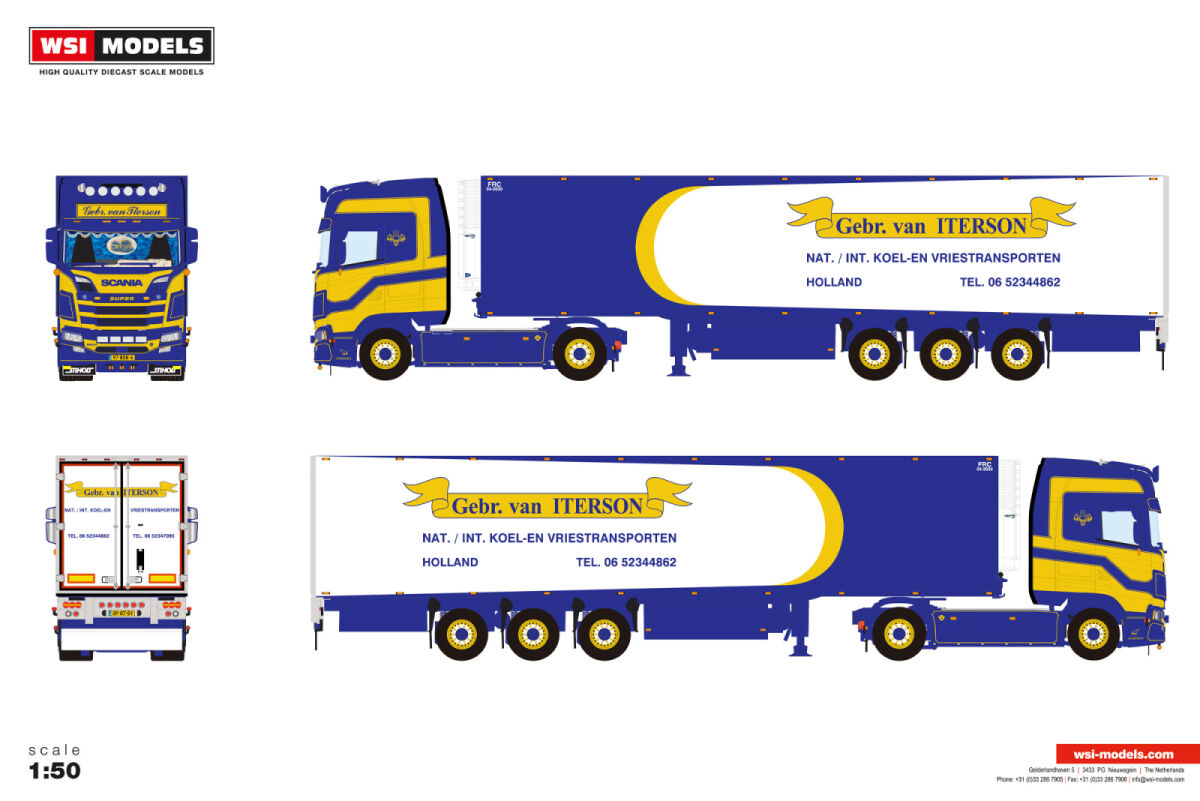 Iterson Gebr. van Iterson; SCANIA S HIGHLINE CS2 | WSI Models