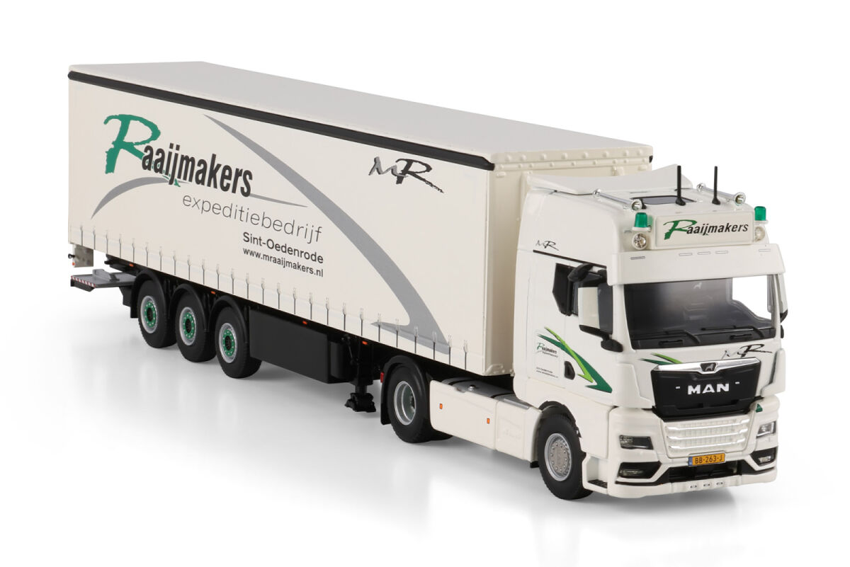 Raaijmakers; MAN TGX GX 4X2 CURTAINSIDE | WSI Models