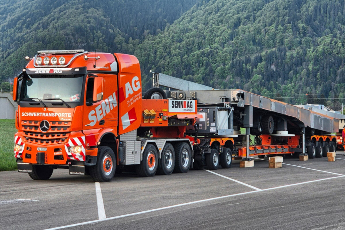 Senn Model Senn AG; MERCEDES-BENZ AROCS MP4 | WSI Models