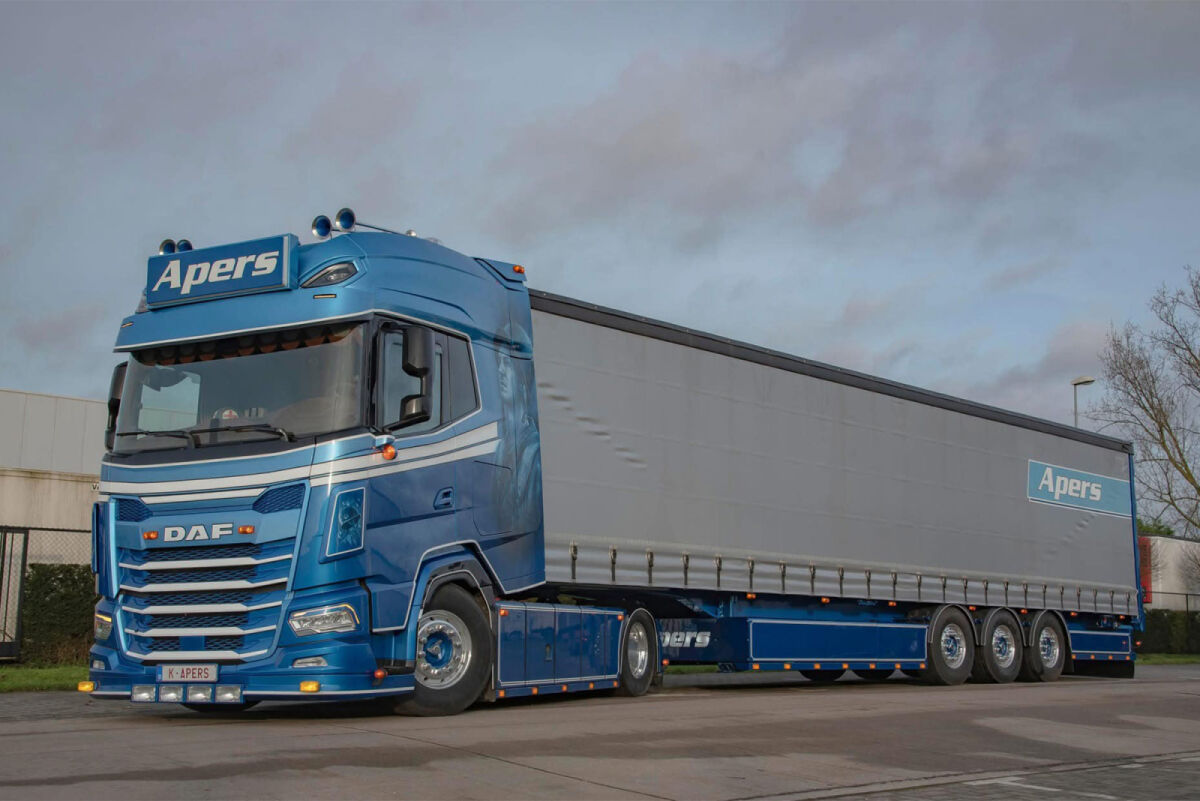 Apers Shell Transport Apers; CURTAINSIDE TRAILER - 3 | WSI Models
