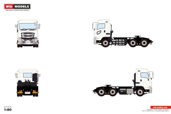 Isuzu; ISUZU GIGA FULL-CAB MIDROOF WHITE | WSI Models