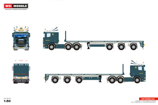 M. van den Heuvel; SCANIA R FLAT ROOF SL | WSI Models