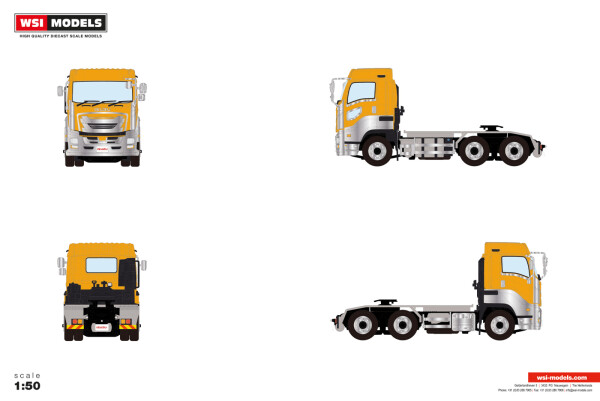 Isuzu; ISUZU GIGA FULL-CAB MIDROOF YELLO | WSI Models