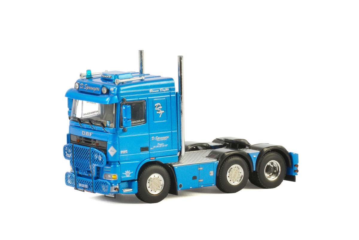 D. Sprangers; DAF XF105 SPACE CAB 6x2 TW | WSI Models