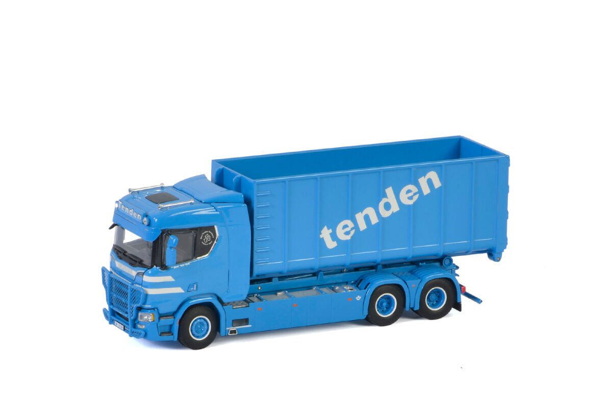 De Lindenborg; SCANIA S HIGHLINE CS20H 6X2 TAG AXLE BRICK TRAILER - 3 AXLE - Inc