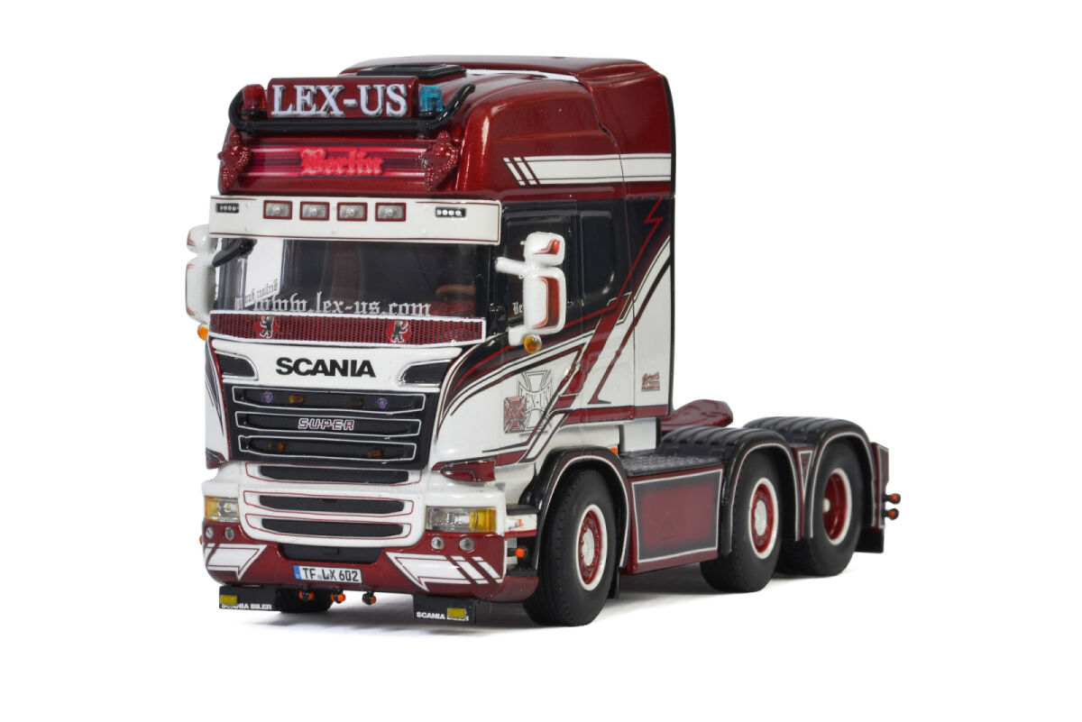 HERPA 1:87 HO Camion Scania R 09 Tl Hz + Remorque Power Truck Show EUR HERPA 1:87 HO Camion Scania R 09 Tl Hz + Remorque Power Truck Show EUR
