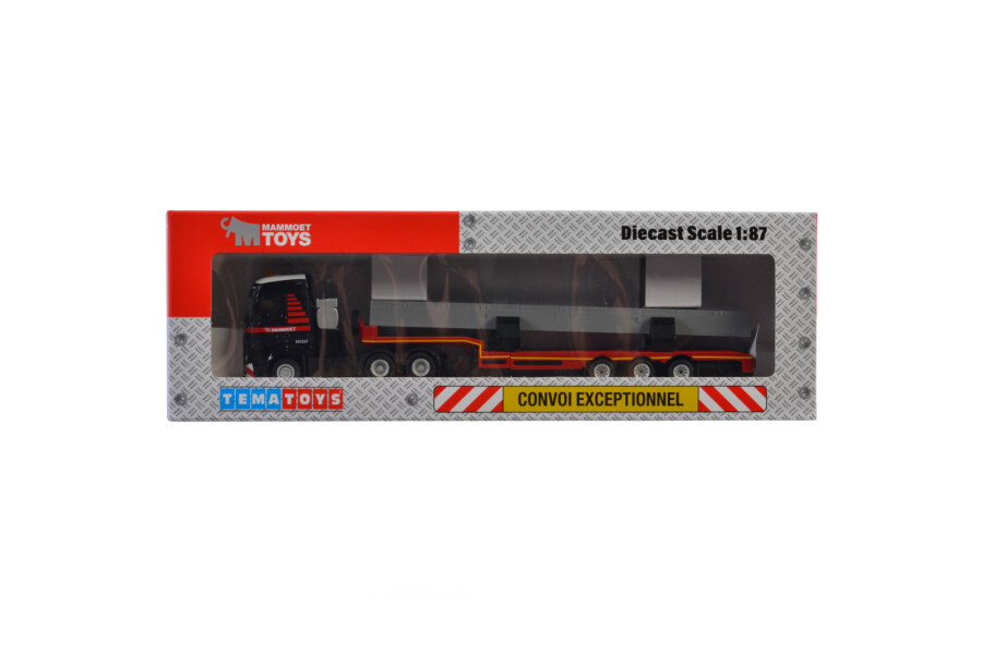 Tematoys Tema Toys Convoy Exceptionnel Mercedes Actros Mammoet au 1 Tematoys Tema Toys Convoy Exceptionnel Mercedes Actros Mammoet au 1