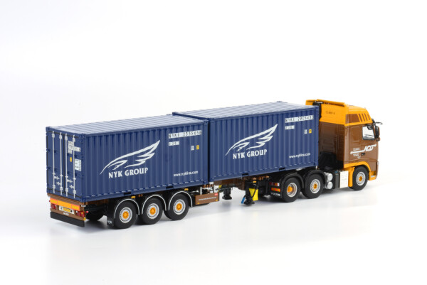 WSI Models Volvo スケールモデル Dijkstra; Volvo FH3 Gl XL 6x2 2x 20ft op | WSI Models
