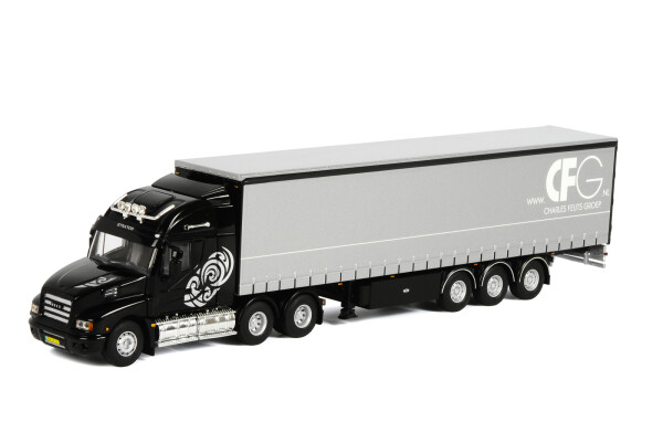 Iveco Strator 6x4- schuifzeiloplegger | WSI Models