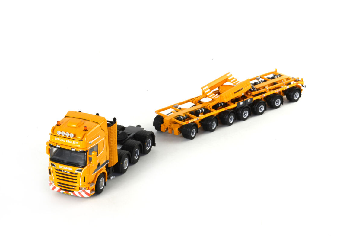 Liebherr; Scania R(6) topline boomtraile | WSI Models