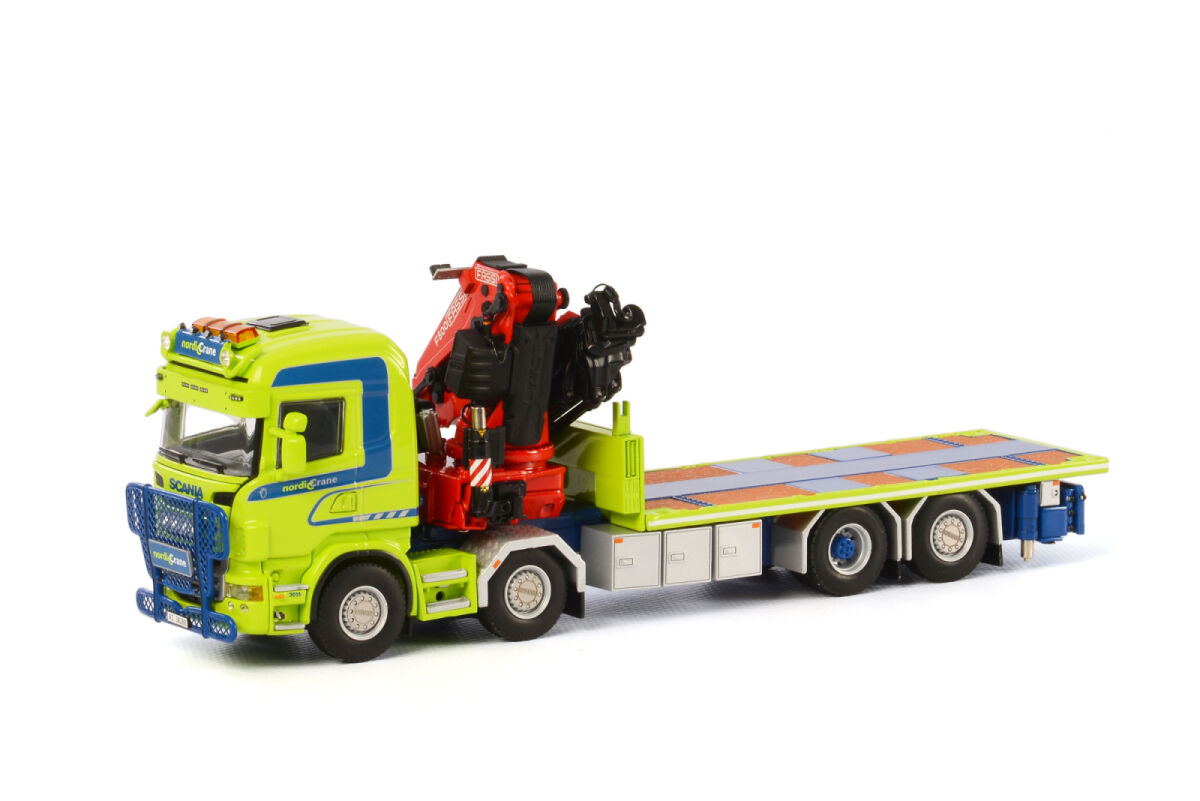 Nordic Crane; SCANIA R6 HIGHLINE 8x2 RIG | WSI Models