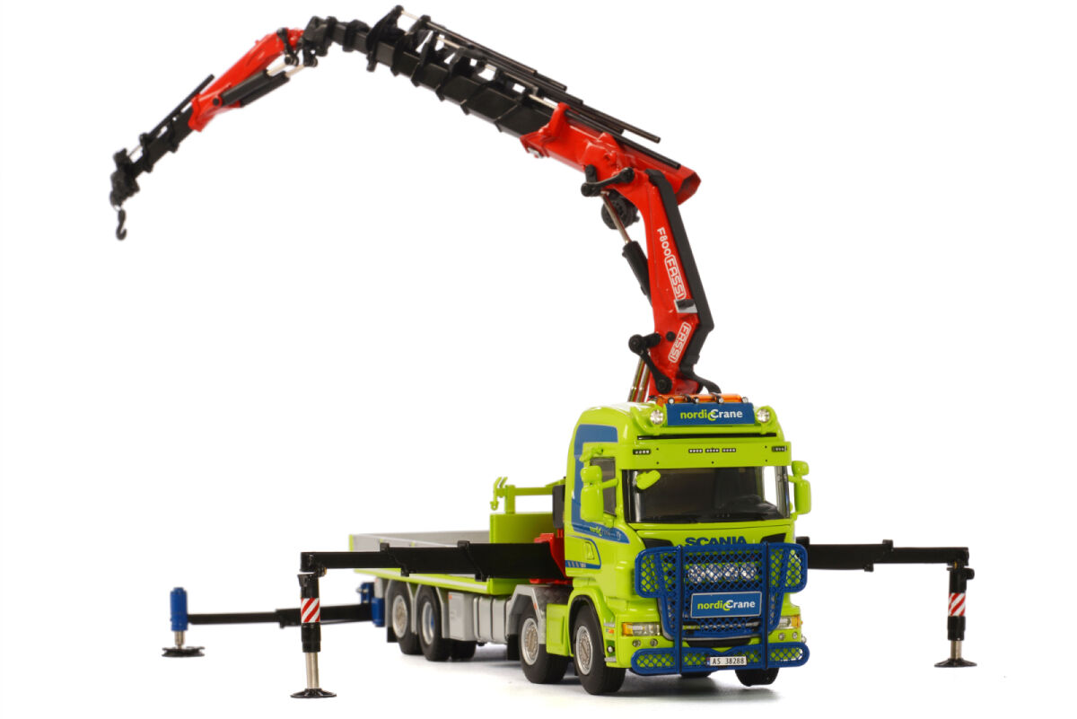 Nordic Crane; SCANIA R6 HIGHLINE 8x2 RIG