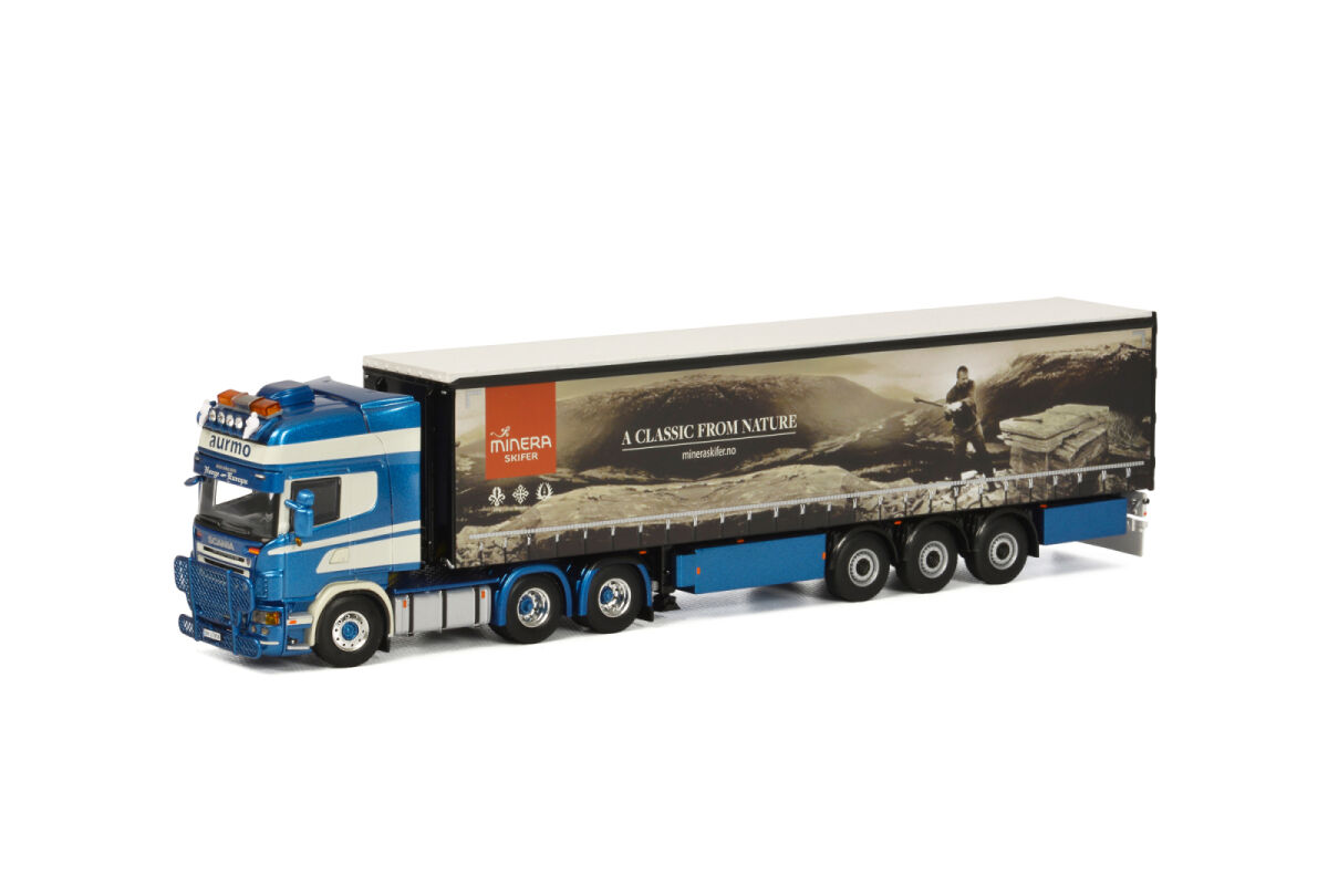 Aurmo Norway; SCANIA R5 TOPLINE 6x2 TAG | WSI Models