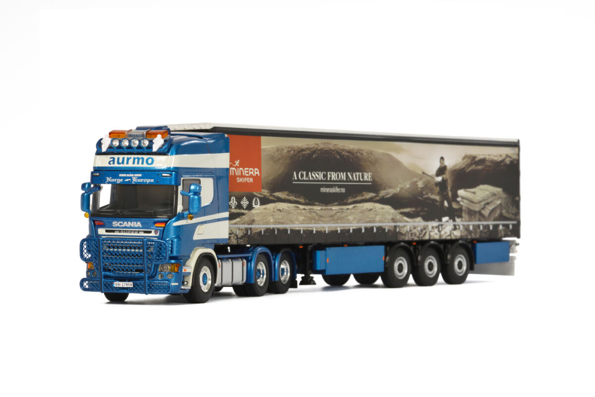 Aurmo Norway; SCANIA R5 TOPLINE 6x2 TAG | WSI Models