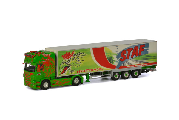 Staf; SCANIA R6 TOPLINE 4x2 REEFER TRAIL | WSI Models