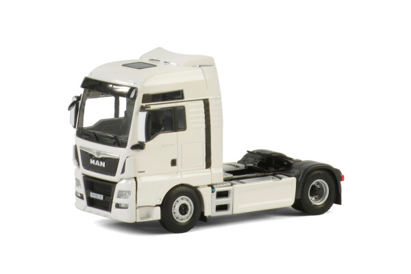 WSI MAN TGX ホワイト ミニカー 1/50 white-line-man-tgx-xxl-euro-6-