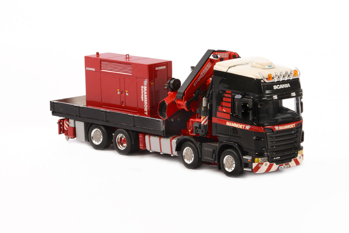 Mammoet SCANIA R6 TOPLINE 8x4 FASSI 110 WSI Models