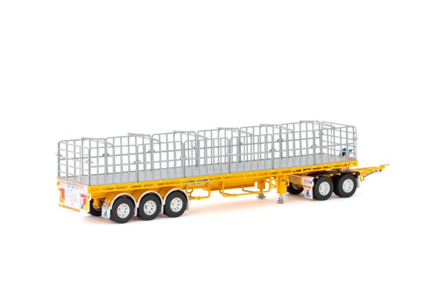 Road Train Set Yellow; FREIGHTER ROAD TRAIN SET* | WSI Models