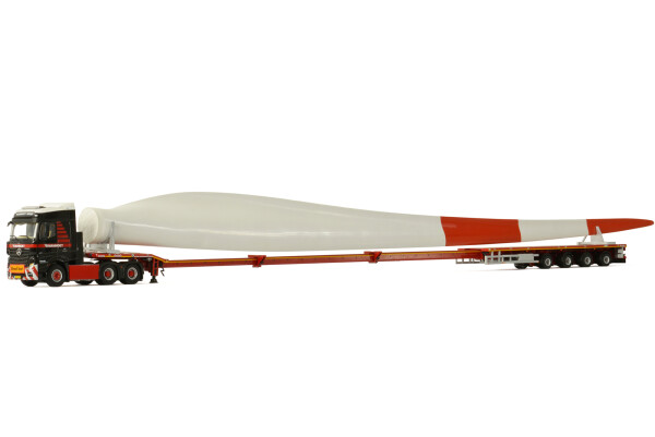 WSI MAMMOET TRAILER SETトレーラーセット 1/50 mammoet-mercedes-benz-actros-