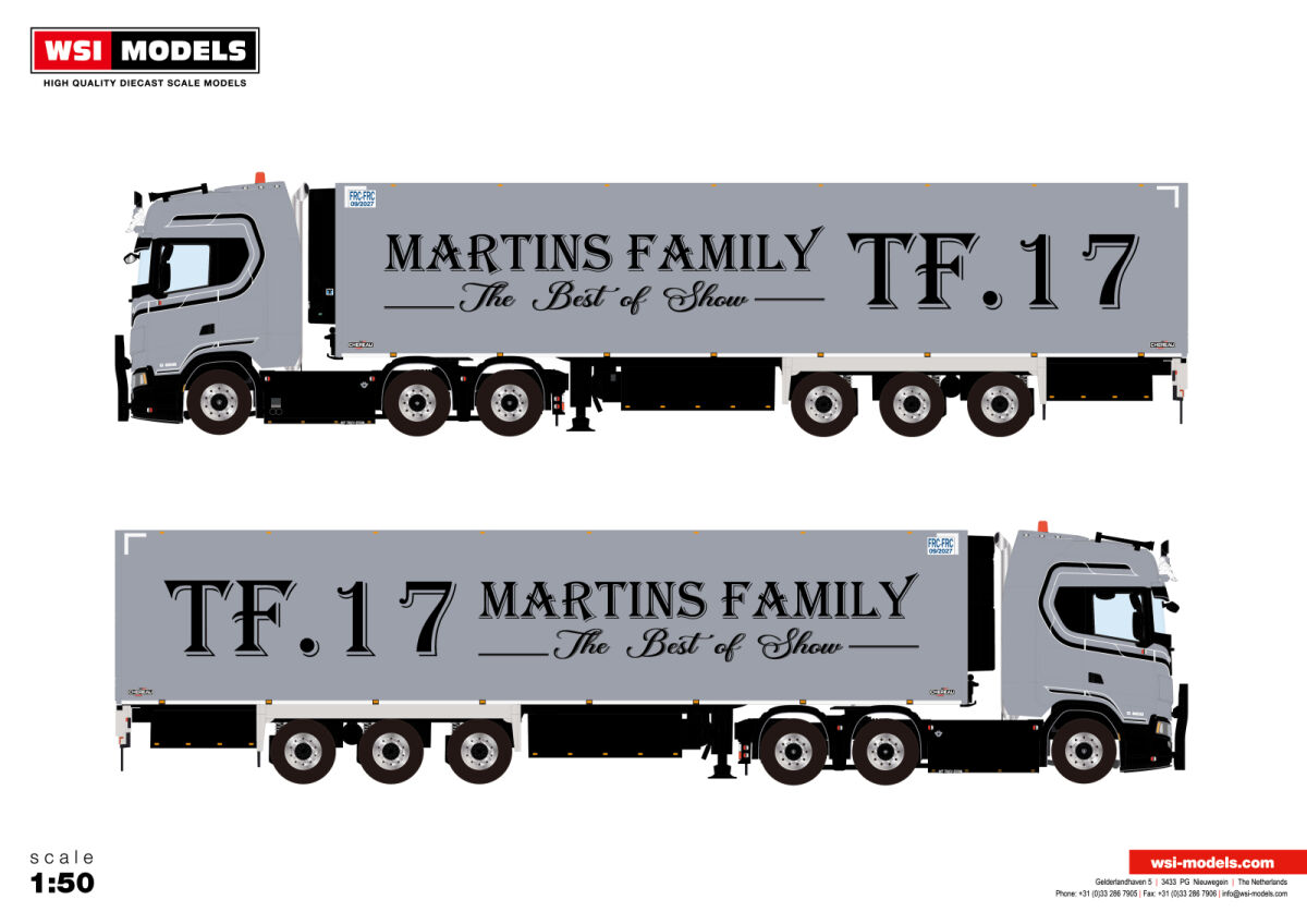 TF 17; SCANIA S HIGHLINE CS20H 6X2 TAG A | WSI Models