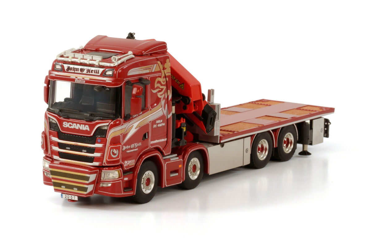 NOOTEBOOM RED LINE; SCANIA S HIGHLINE CS20H 8X4 WIND MILL