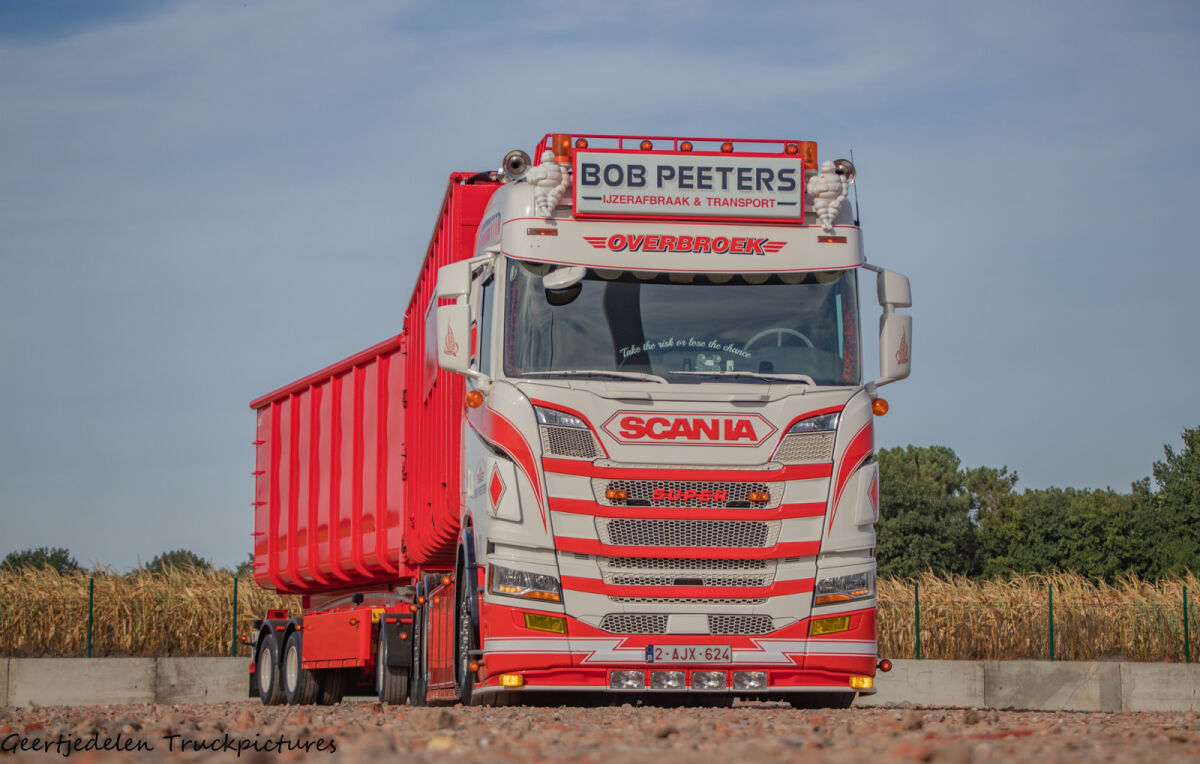 Bob Peeters; SCANIA R NORMAL 6X2 TAG AXL | WSI Models