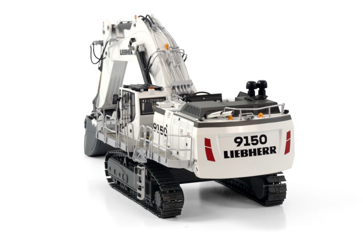Liebherr R9150 Mining Excavator - White - WSI 1:50 Scale Model #04-2023 New Liebherr R9150 Mining Excavator - White - WSI 1:50 Scale Model #04-2023 New