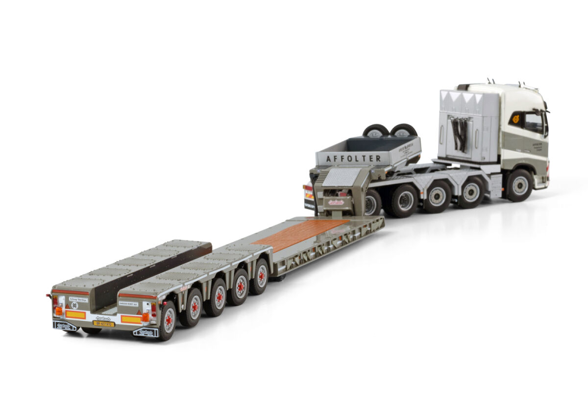 WSI pour Volvo FH4 GLOBETROTTER 8x4 Nooteboom MCO PX-5 AXLE Wagenborg 1/50 modèle moulé sous pression pour voiture et camion WSI pour Volvo FH4 GLOBETROTTER 8x4 Nooteboom MCO PX-5 AXLE Wagenborg 1/50 modèle moulé sous pression pour voiture et camion