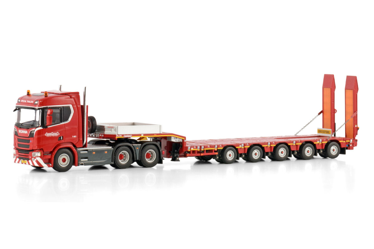 Nooteboom Red Line; SCANIA R NORMAL CR20 | WSI Models