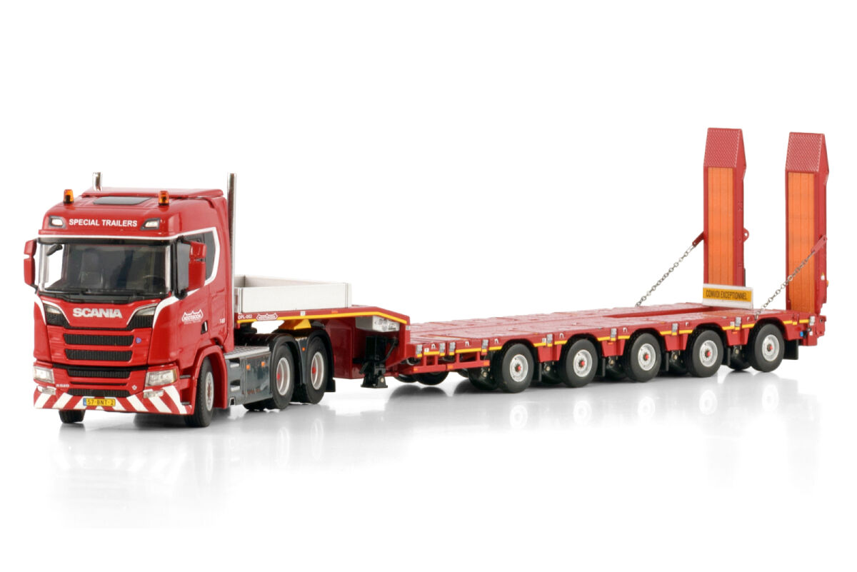 Nooteboom Red Line; SCANIA R NORMAL CR20 | WSI Models