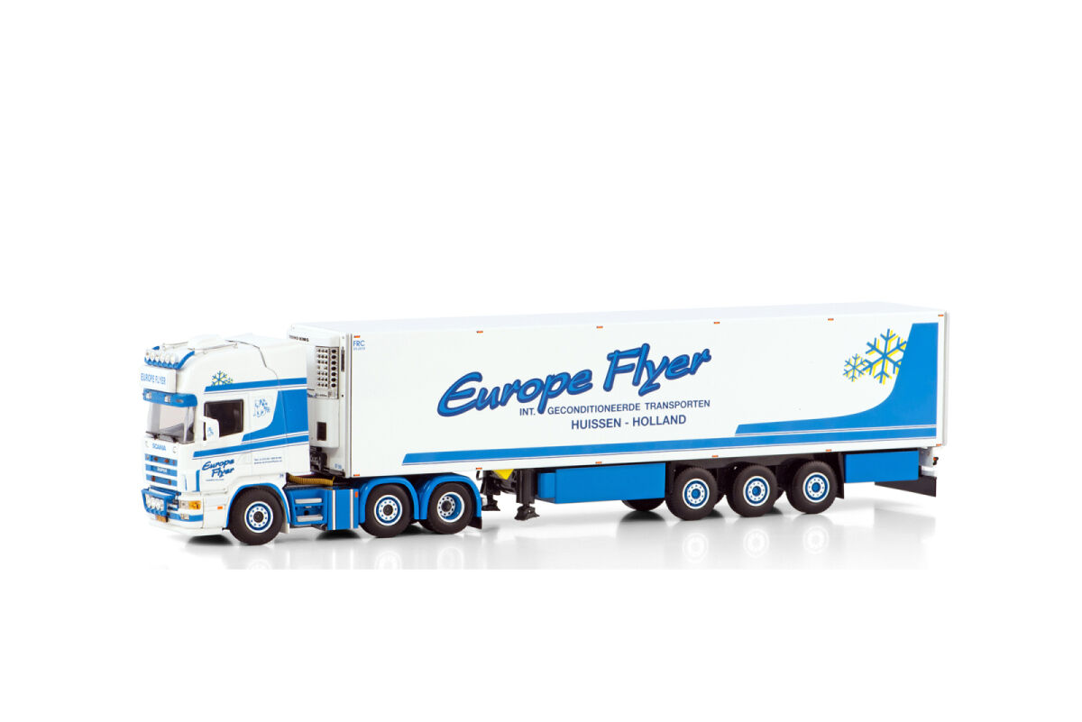 CAMION ELIGOR LBS 1/43E Scania Serie R Topline Tautliner Transports CAMION ELIGOR LBS 1/43E Scania Serie R Topline Tautliner Transports