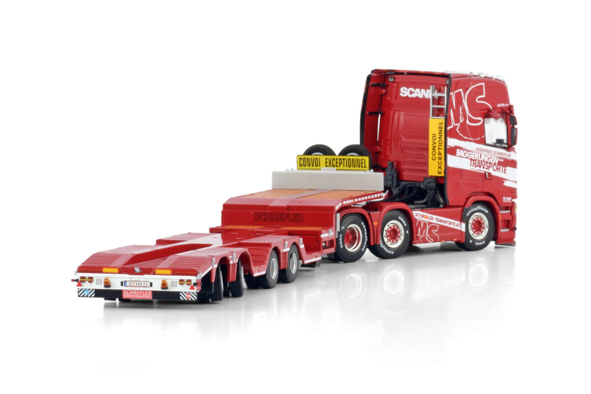 WSI, SCANIA R6 Topline 6x2 avec remorque bâchée 3 Essieux HAKULL WSI, SCANIA R6 Topline 6x2 avec remorque bâchée 3 Essieux HAKULL