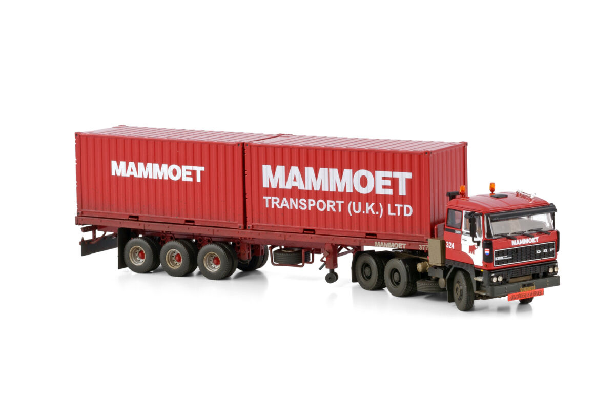 Mammoet; DAF 3300 CLASSIC FLATBED TRAILE | WSI Models
