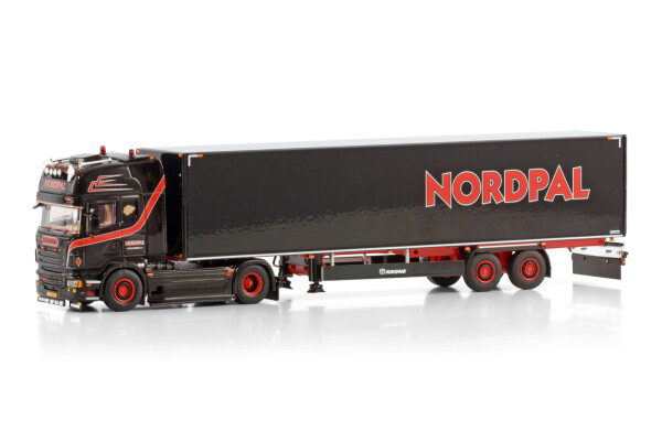 Nordpal; SCANIA R6 TOPLINE 4X2 BOX TRAIL | WSI Models