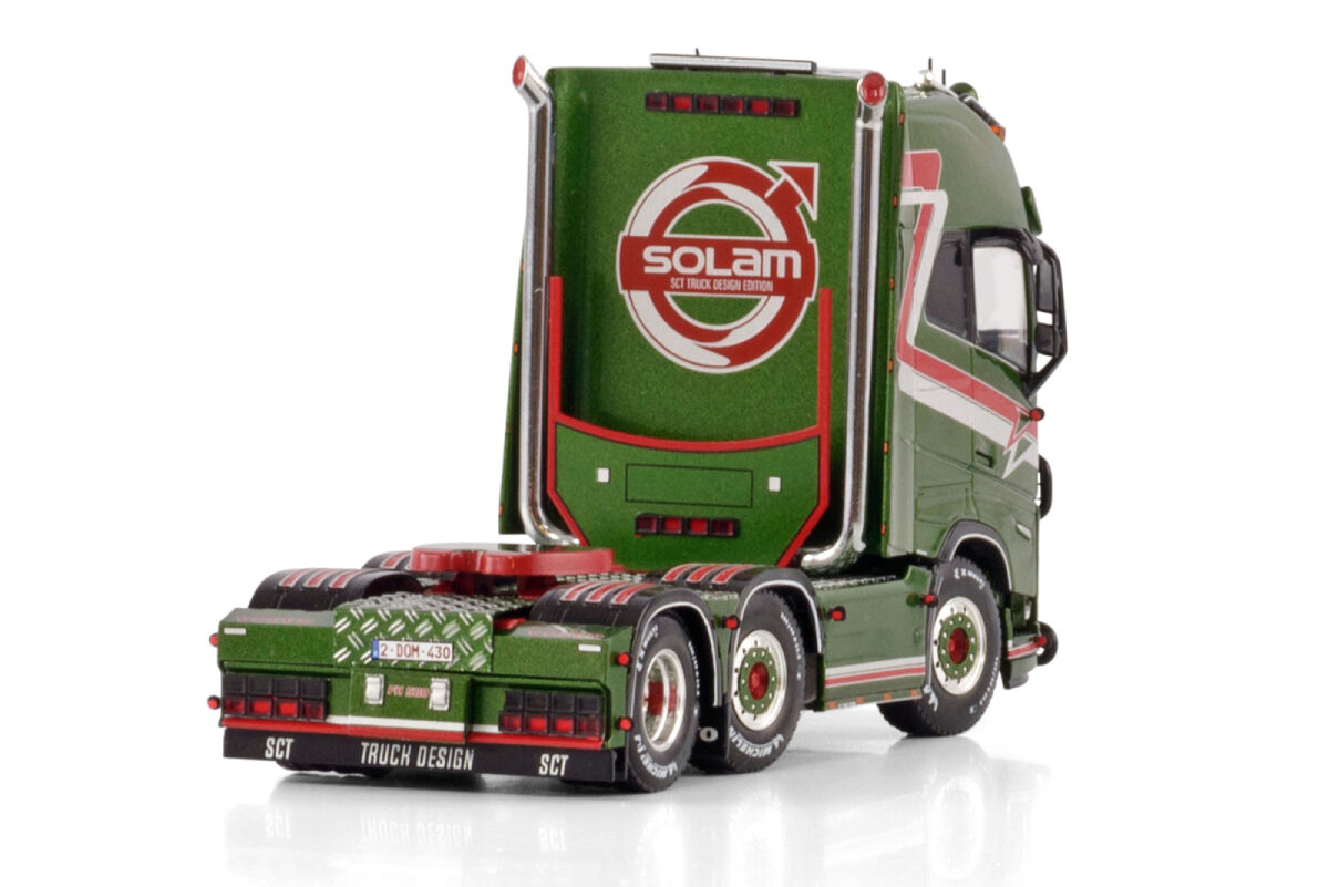 Solam; VOLVO FH5 GLOBETROTTER XL 6X2 TWI | WSI Models