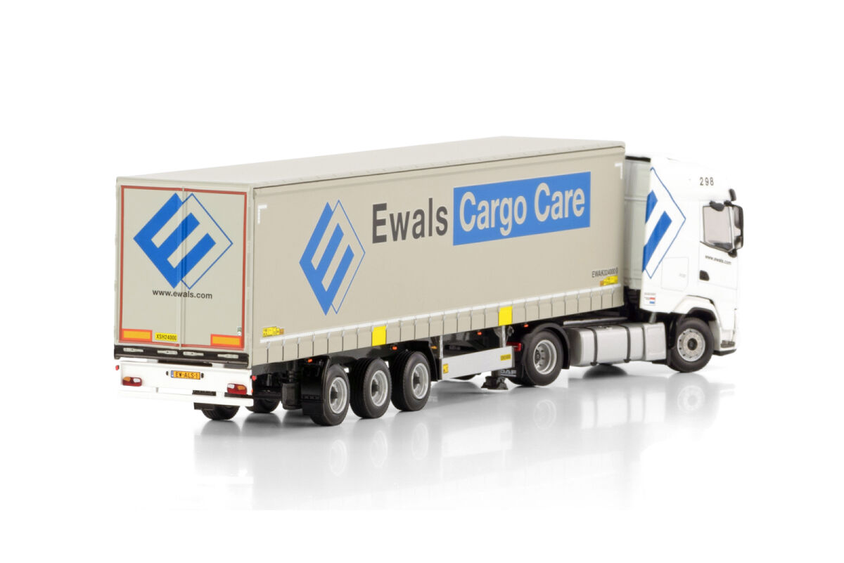 Ewals Cargo Care; DAF XG 4X2 CURTAINSID | WSI Models