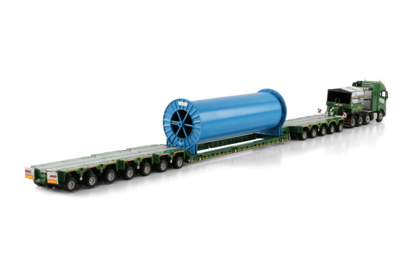 Kübler; VOLVO FH5 GLOBETROTTER XL 8X4 SC | WSI Models