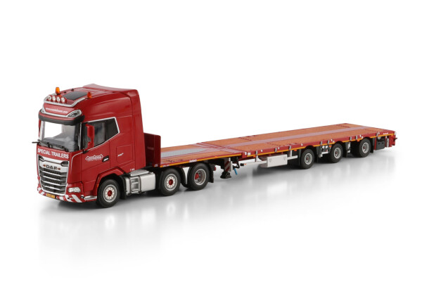 WSI 1/50 ボルボ 8x4 + 5ac Nooteboom 梱包条件有 TIS Group; Volvo FH2 Globetrotter 6x2 | WSI Models