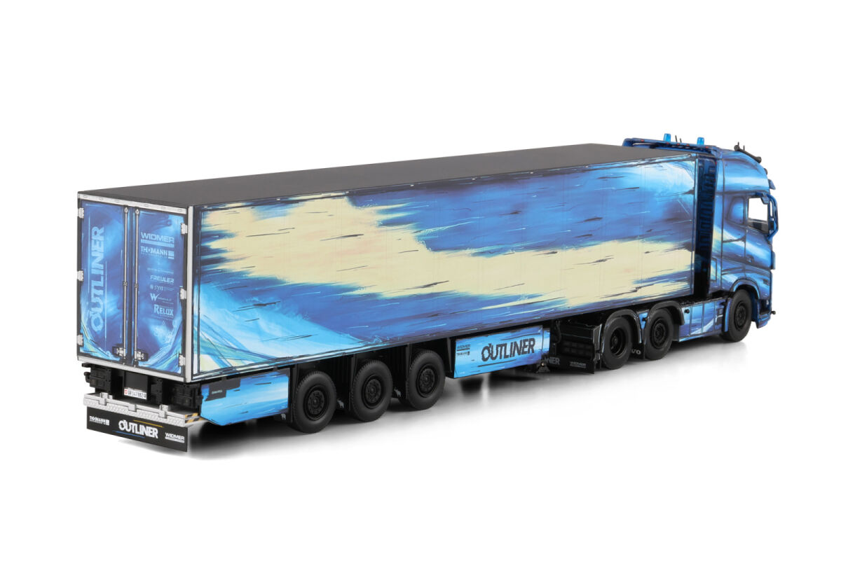 WSI, VOLVO FH5 Globetrotter 6x2 Twin Steer Blanc, échelle 1/50, WSI03 WSI, VOLVO FH5 Globetrotter 6x2 Twin Steer Blanc, échelle 1/50, WSI03