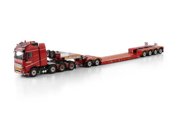 WSI 1/50 ボルボ 8x4 + 5ac Nooteboom 梱包条件有 nooteboom-red-line-volvo-fh5-