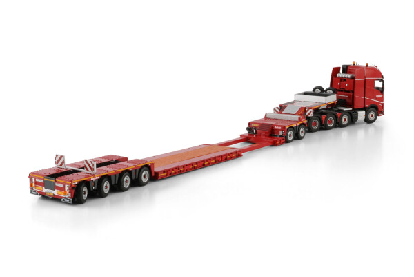 WSI 1/50 ボルボ 8x4 + 5ac Nooteboom 梱包条件有 nooteboom-red-line-volvo-fh5-