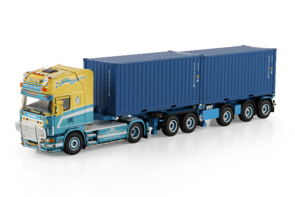 WSI MODELS Scania トラック MSC コンテナセット 1/50 john-v-d-made-scania-4-series-
